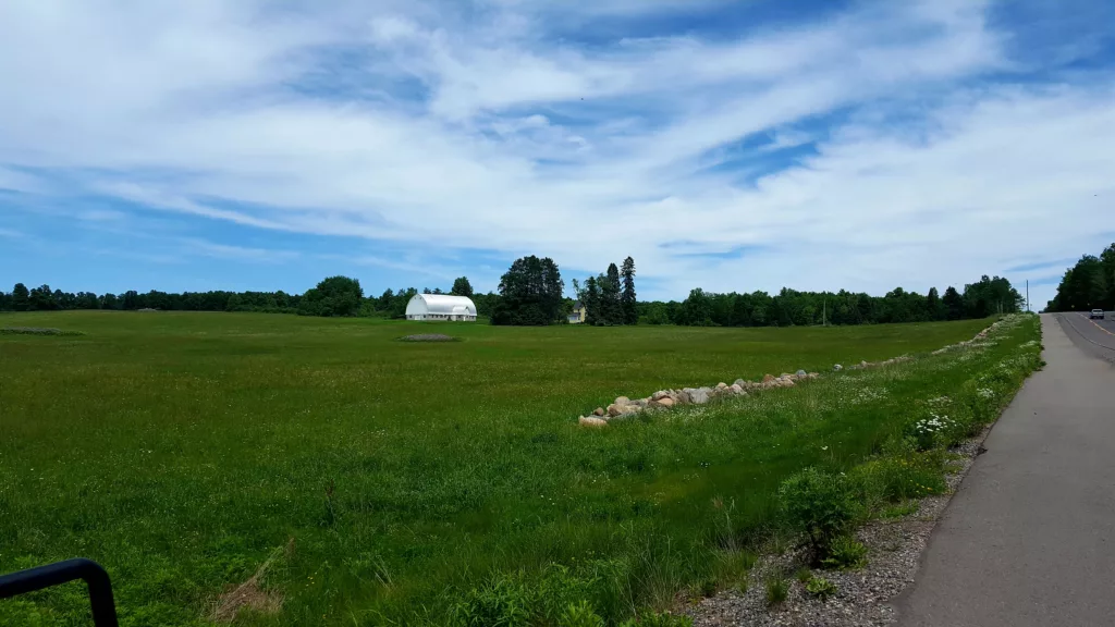 Off the 424 Bike path have the Farmhouse on 424 with a store selling farm goods and bakery and eggs and 100% grass-fed Shorthorn beef, Raw milk, and more.