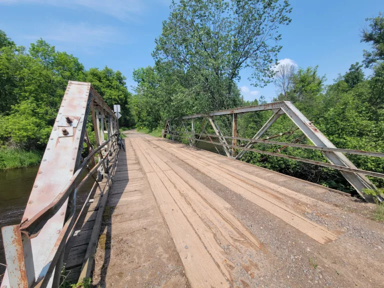 Pentoga Bridge over the Brule River