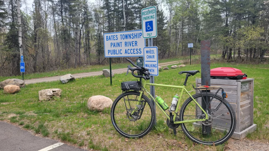 Located on the Bates-Amasa road crossing the Paint river is well kept Bates Township Boat Launch. Its a very good access point above crystal falls for the paint river.