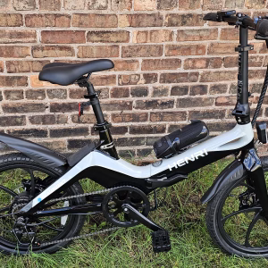 Henri eBike Blaupunkt Foldable Class 2 (20MPH) 44 Mile Range